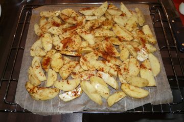 Oven Roast Greek Potatoes