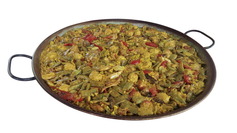 Mediterranean Paella (Vegetarian)