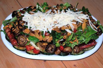 Parmesan Fried Mushrooms