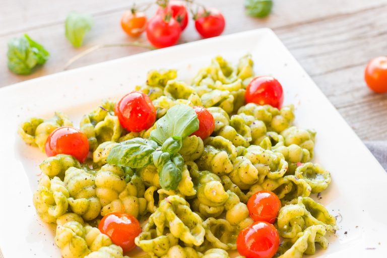 Pesto Chicken and Pasta