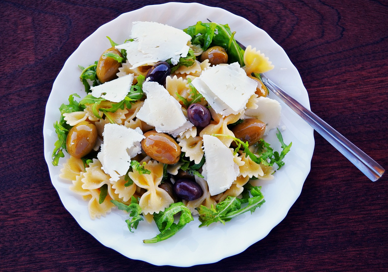 Summer Orzo Feta Pasta Salad