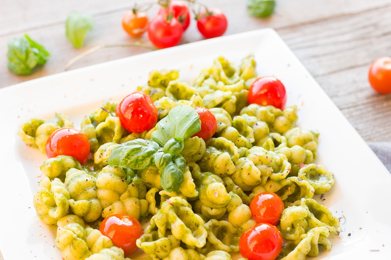 Pasta with Jalapeno Pesto