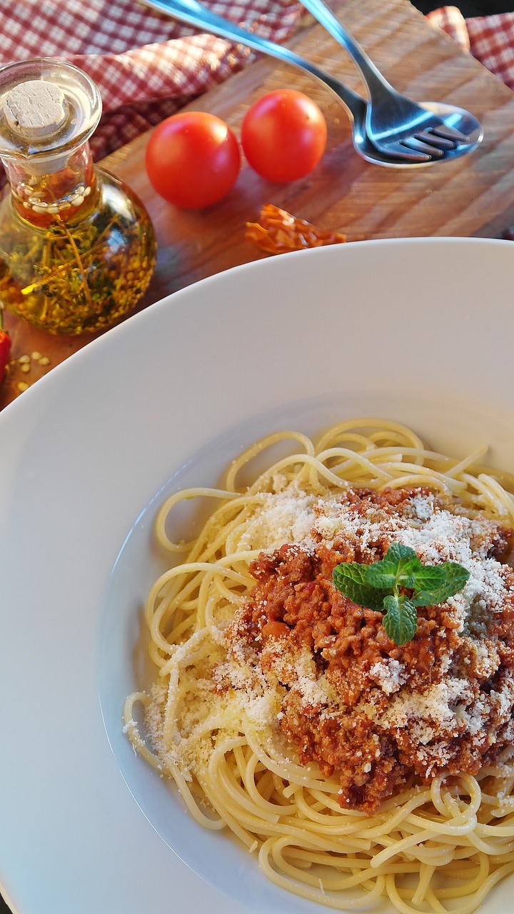 Pasta With Mushroom Garlic Sauce And Olives