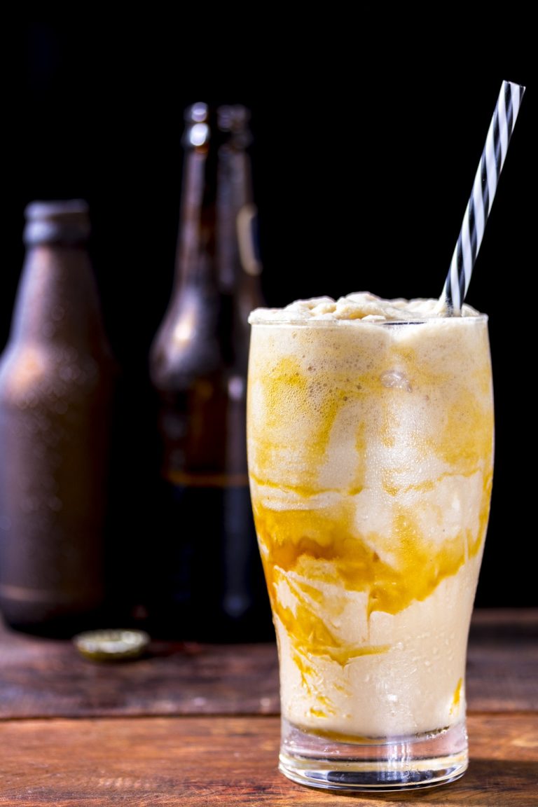 Peaches and Cream Milkshake