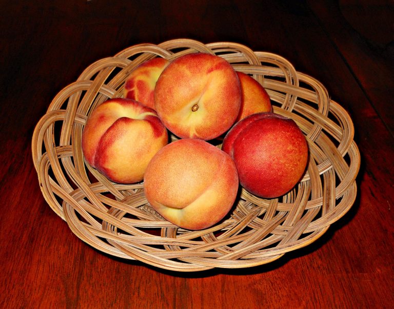 Peaches in Sauternes