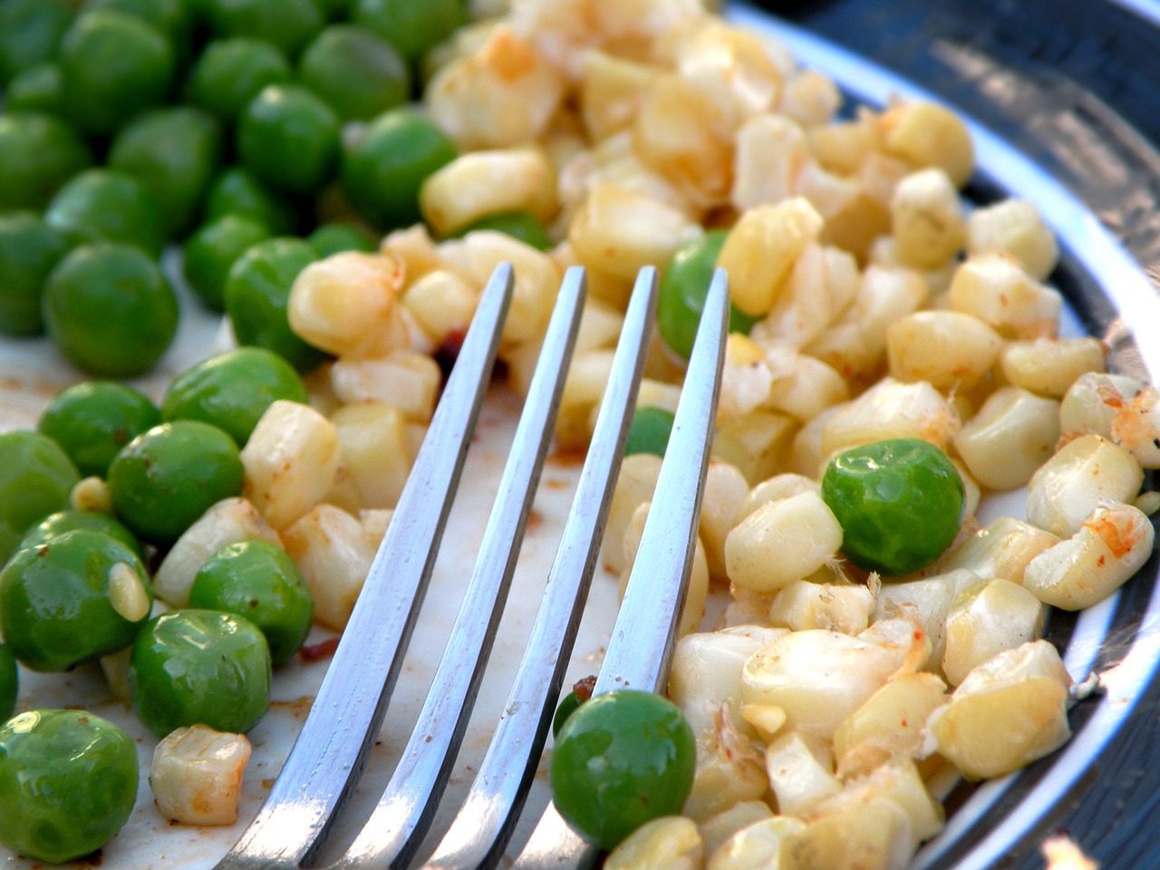 Dilled Corn and Peas