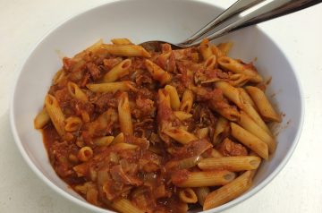 Whole Wheat Penne Pasta With Creamy Vodka Sauce