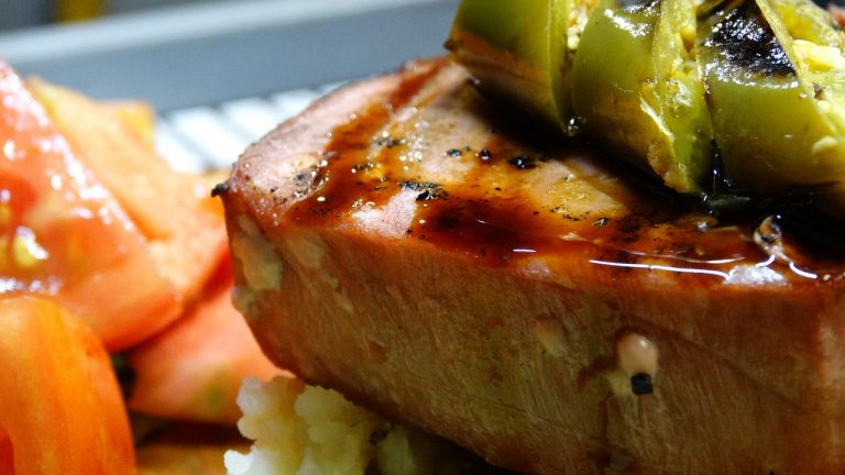 Pepper Seared Tuna Steaks