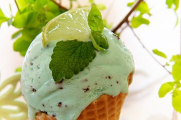Peppermint Ice Cream (from Cooking Light)