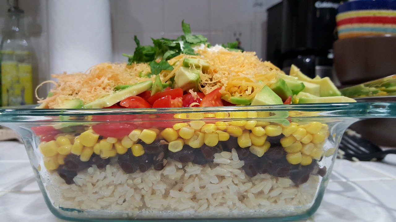 Picadillo with Rice and Black Beans