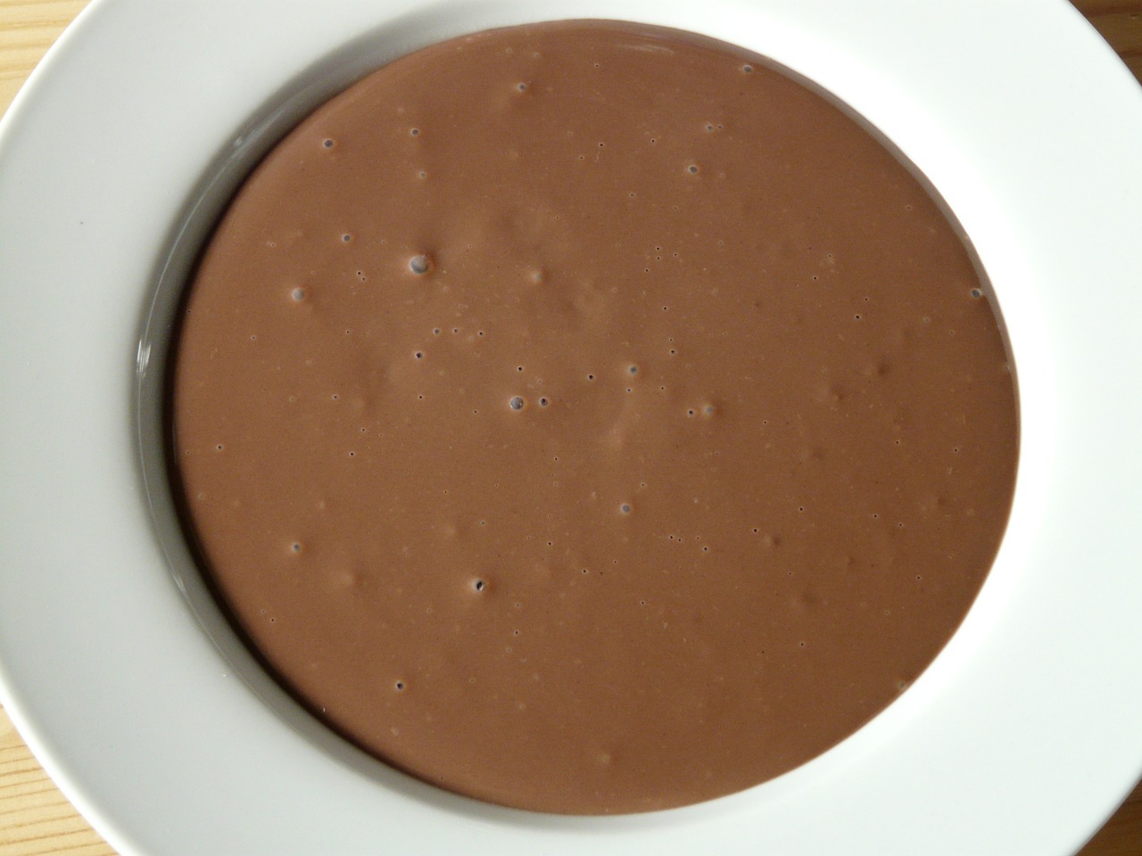 Microwave Chocolate Pudding
