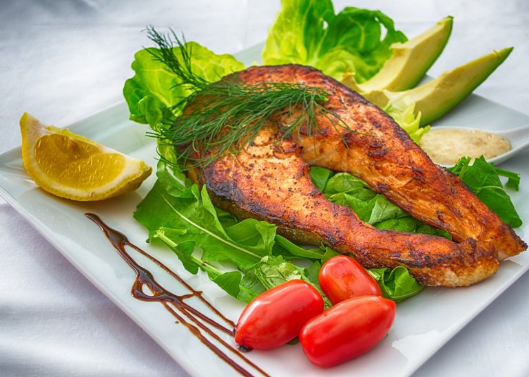 Lemon BBQ Grilled Salmon