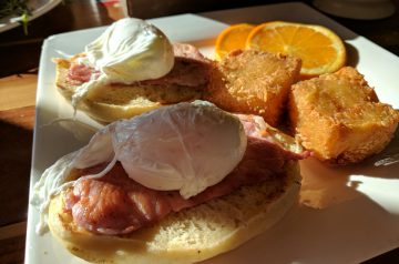 Poached Seafood in Lime Coconut Dressing