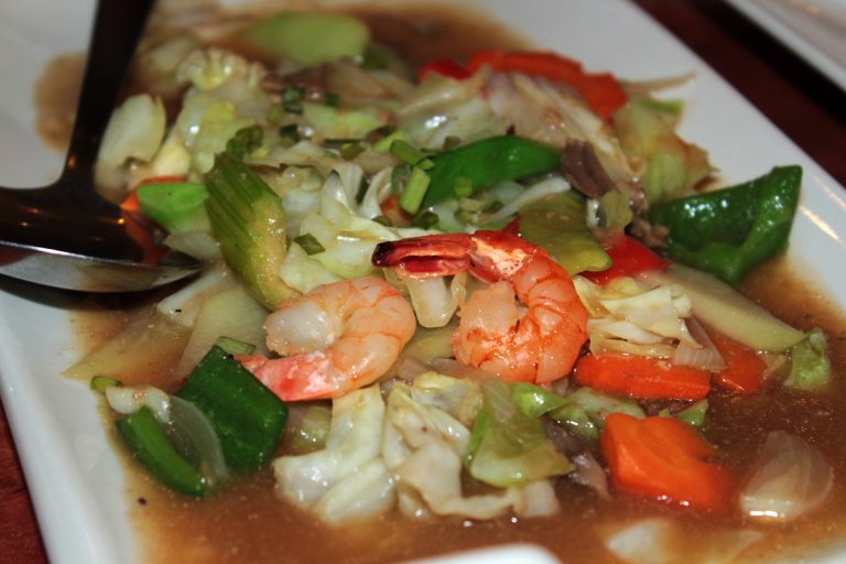 Pork Steak Chop Suey