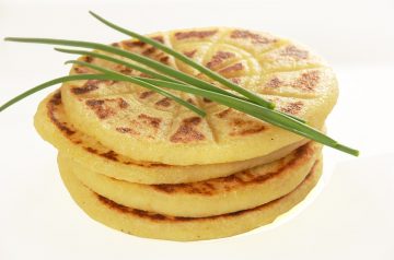 Irish Style Potato-Chive Pancakes