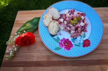 Potato and Beet Salad