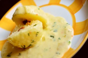 Potato and Spinach Dumplings