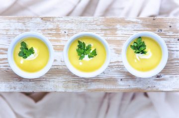 Potato-Leek Soup With Fennel and Watercress