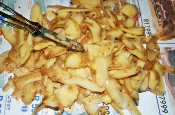 Roasted Potato Peels