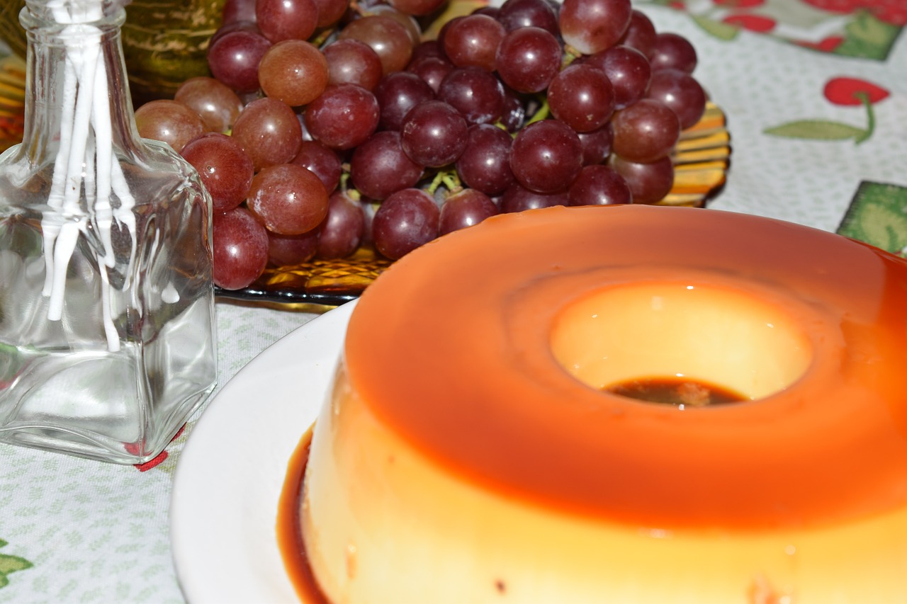Grape Pudding  (Crema Fredda Di Uva Nera)