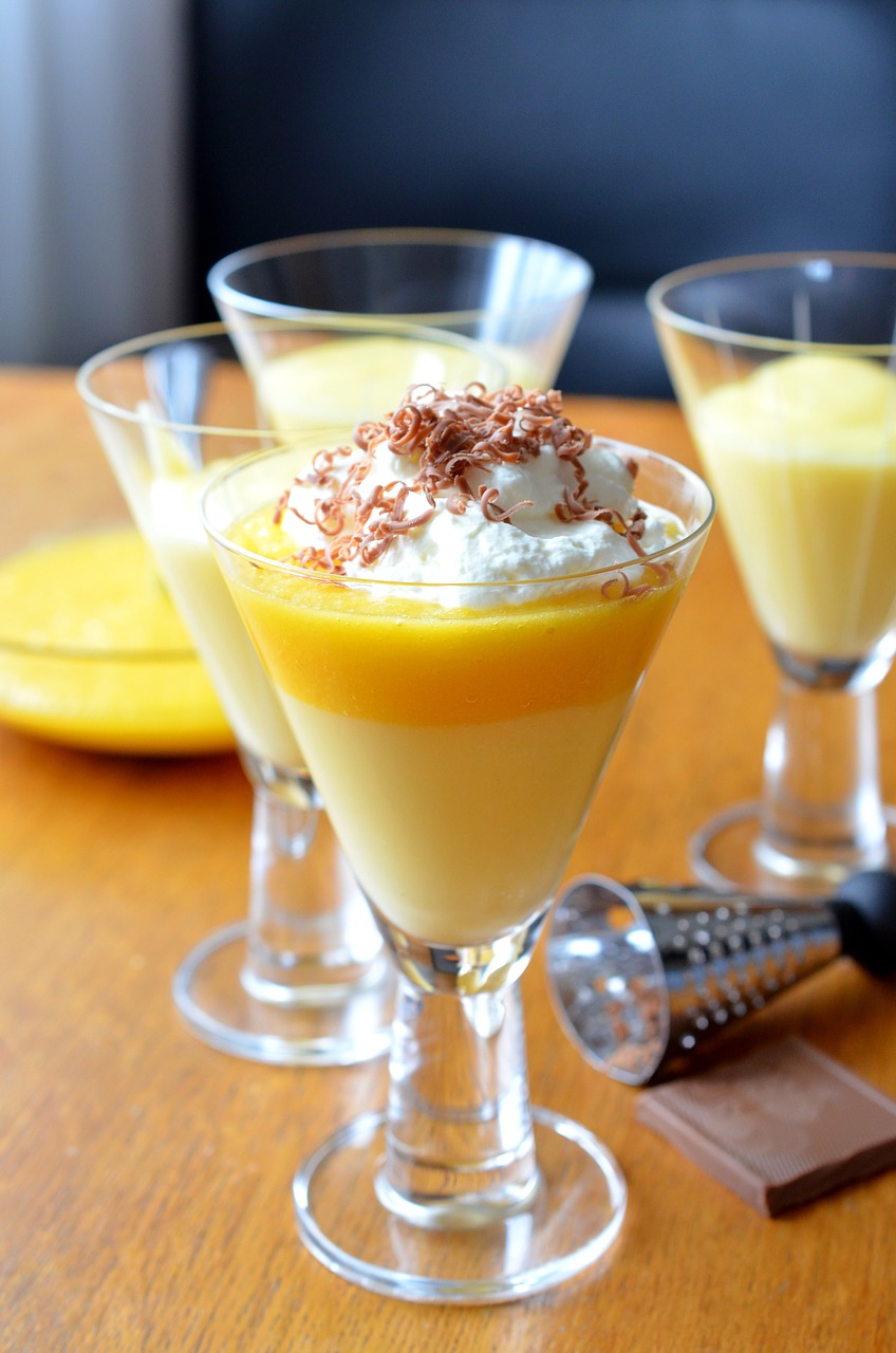 Creamy Vanilla Pudding for Two