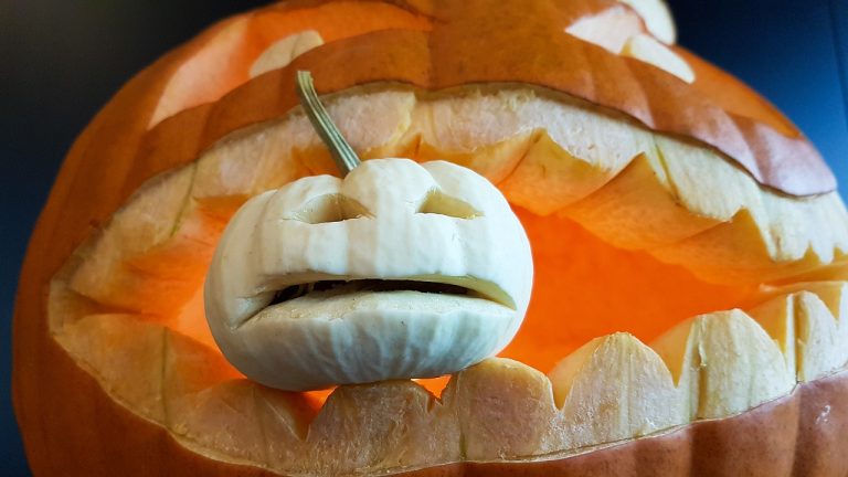 Pumpkin Banana Froth - Halloween