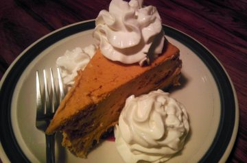pumpkin praline cheesecake