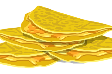 Fast Breakfast Quesadilla