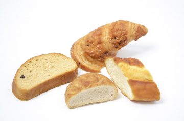 Raisin-Bread and Croissant Bread Pudding
