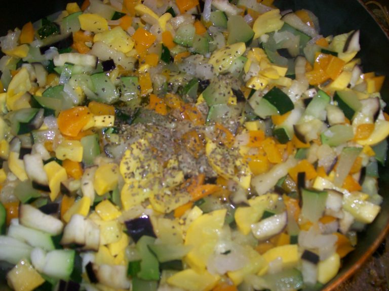 Ratatouille With Italian Sausage