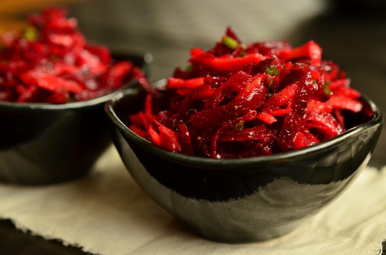 Raw Beetroot Salad