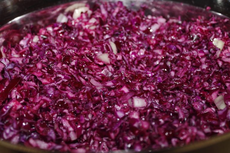 Red Cabbage Coleslaw