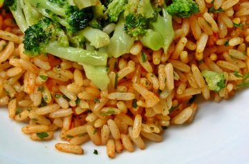 Cheesy Broccoli-Rice Bake