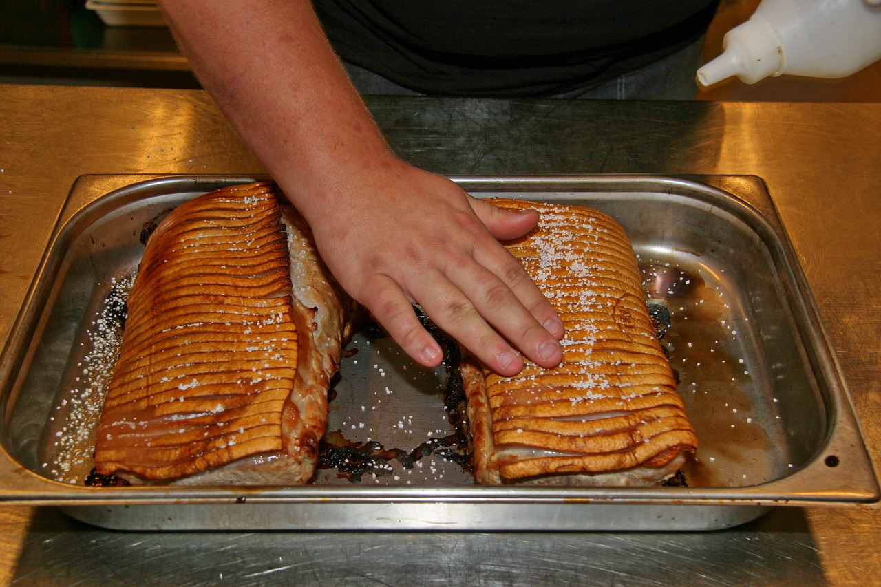 Roast Pork Loin with Pasta