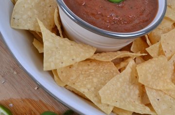 Roasted Corn and Chipotle Salsa