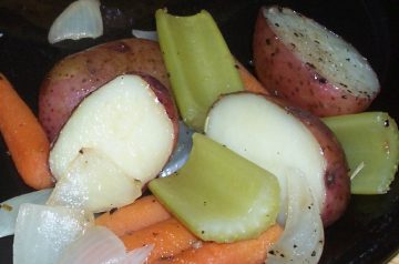 Roasted Root Vegetables With Mustard