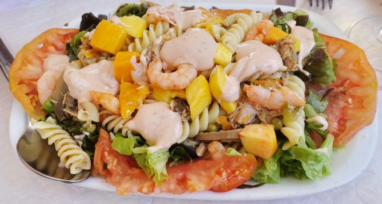 Tiger Shrimp With Pasta
