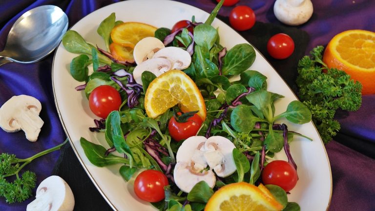 Mixed Green and Mandarin Orange Salad
