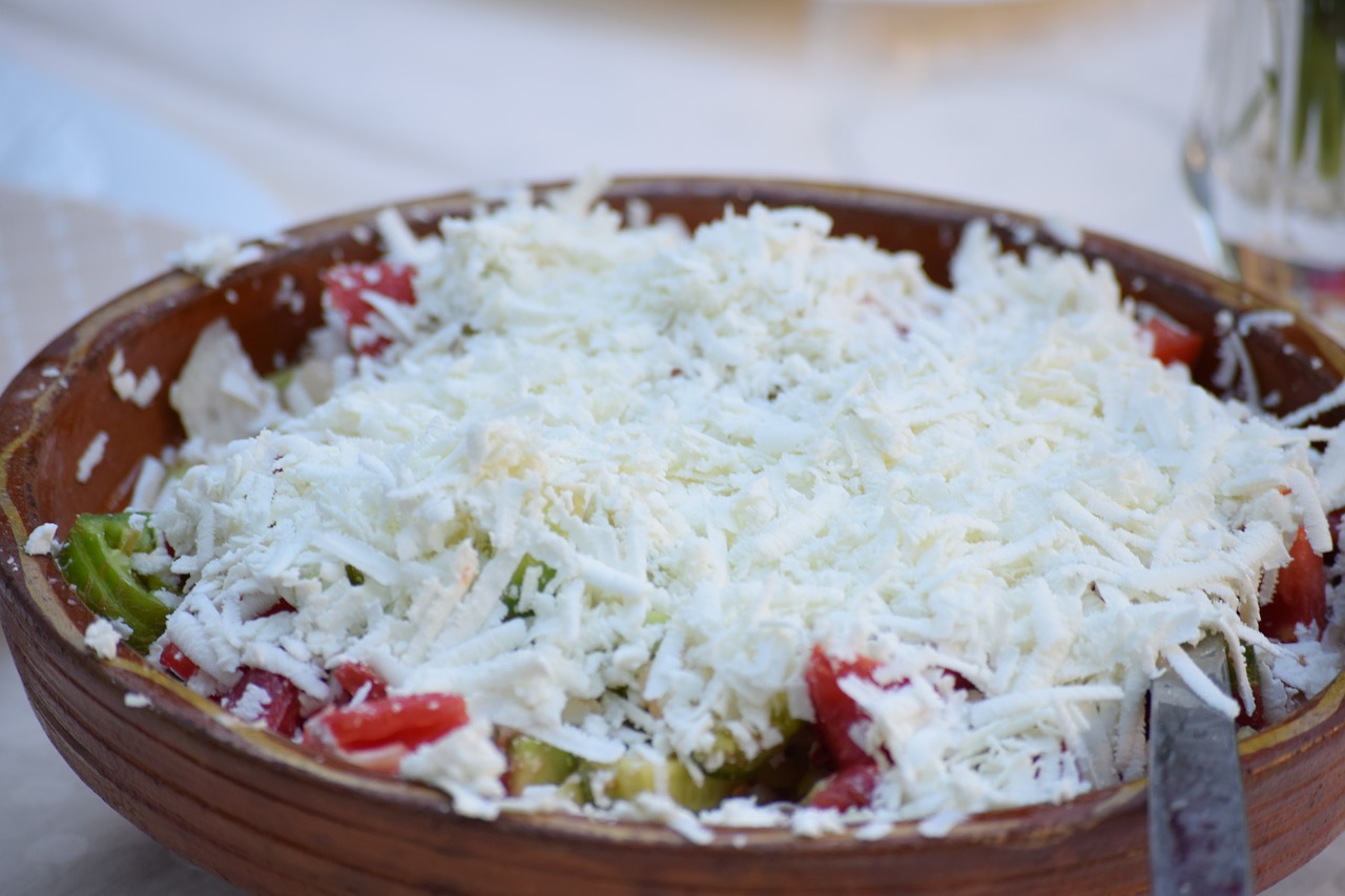 Bulgur Salad With Grapes and Feta Cheese