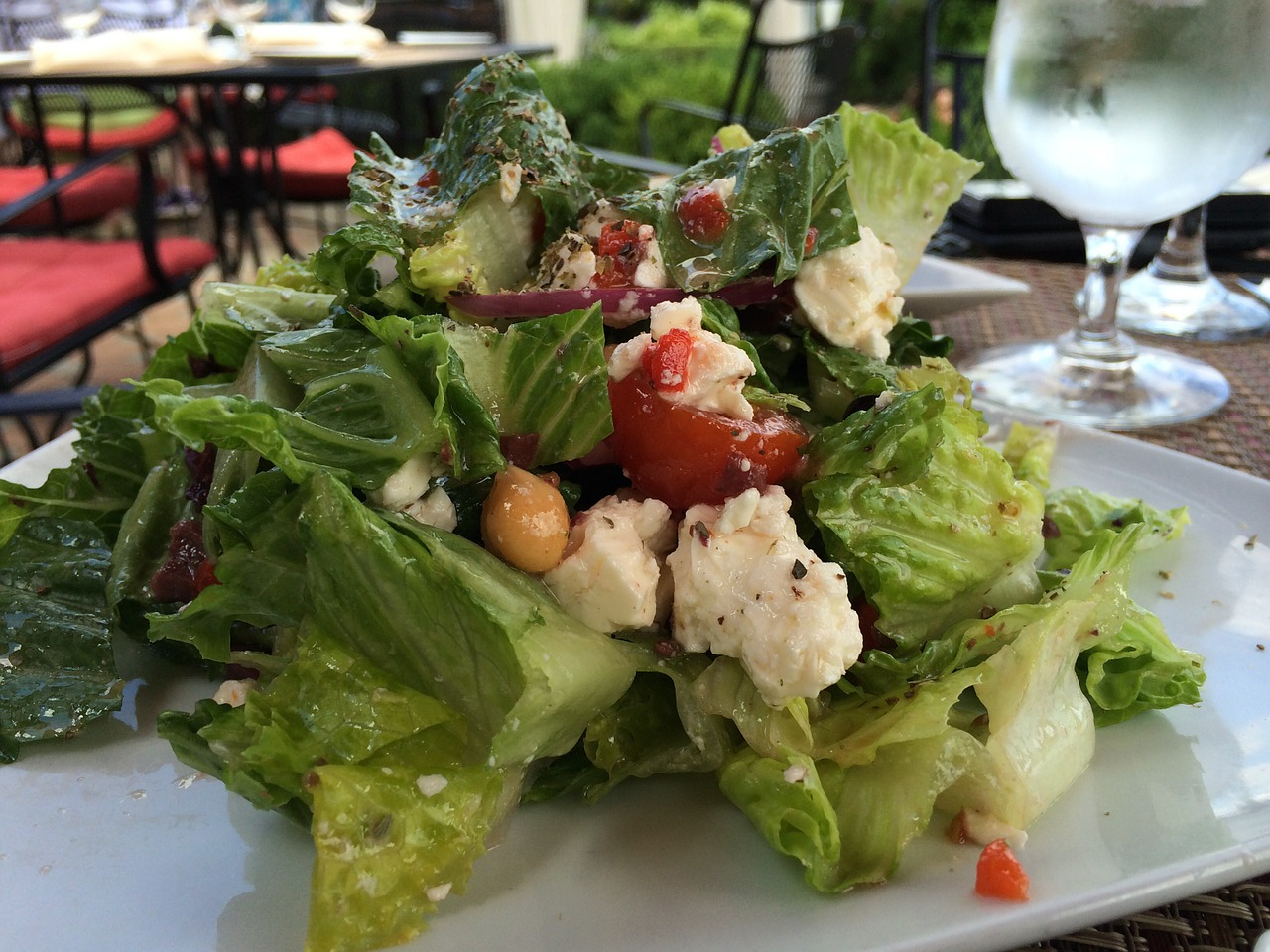 Greek Style  Cucumber Salad