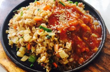 Sausage and Bean Fried Rice