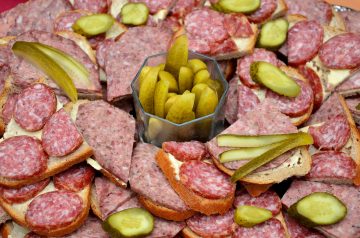 Sausage and Roast Pepper Sandwiches