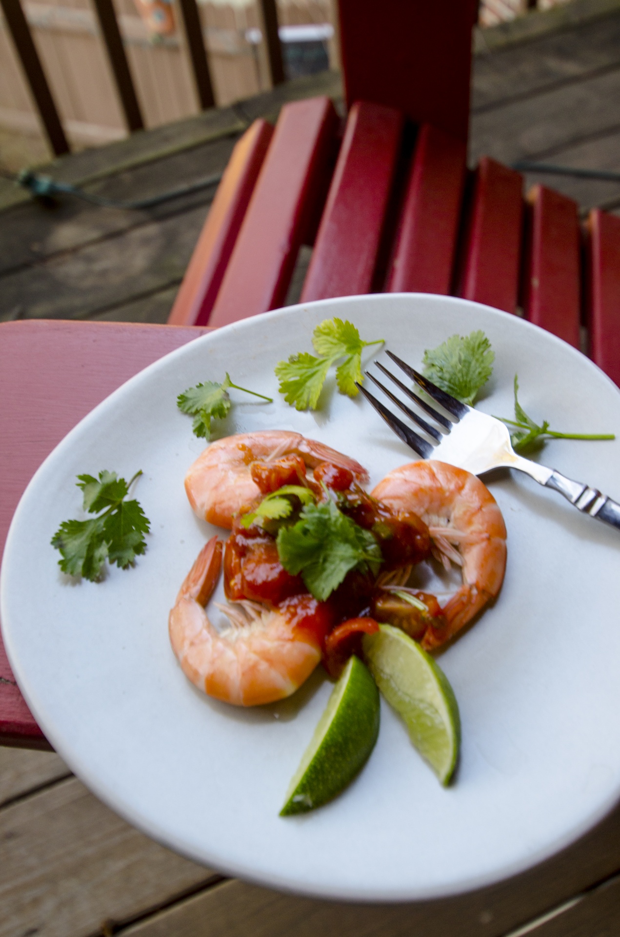 Shrimp with Lime