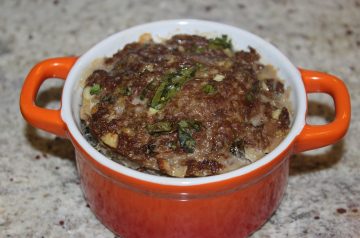 Skillet Meatloaf Dinner