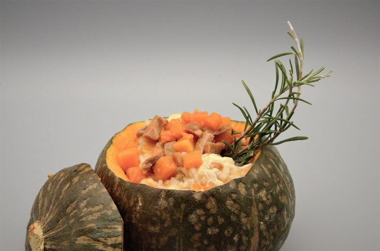 Smoked Chicken And Pumpkin Risotto