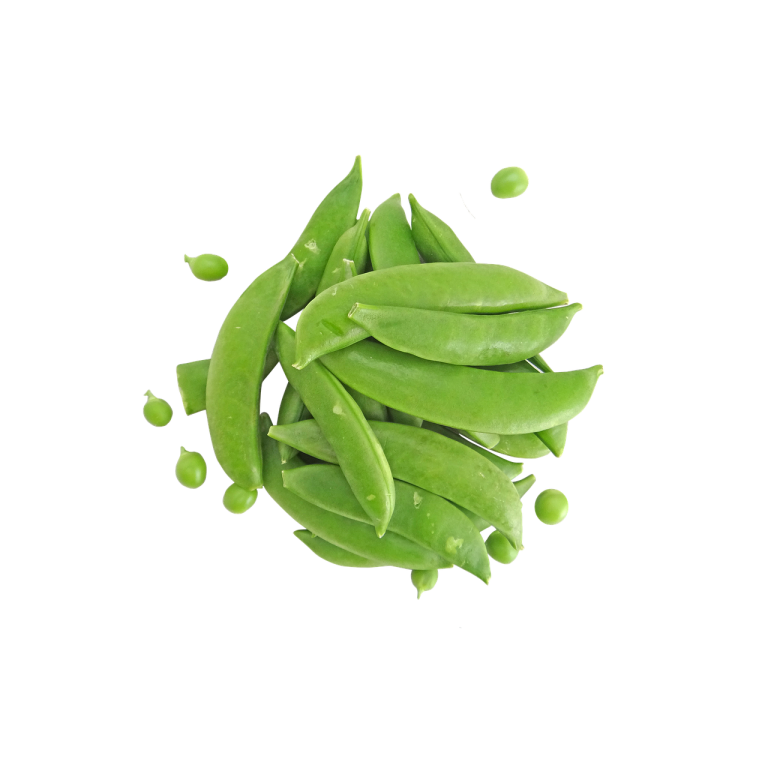 Snap Peas and Red Onions