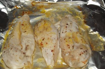 Solo Baked Chicken Breast and Lemon Rice