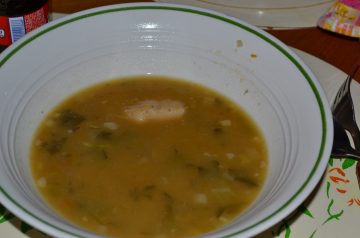 Quickie Chicken Veggie Soup