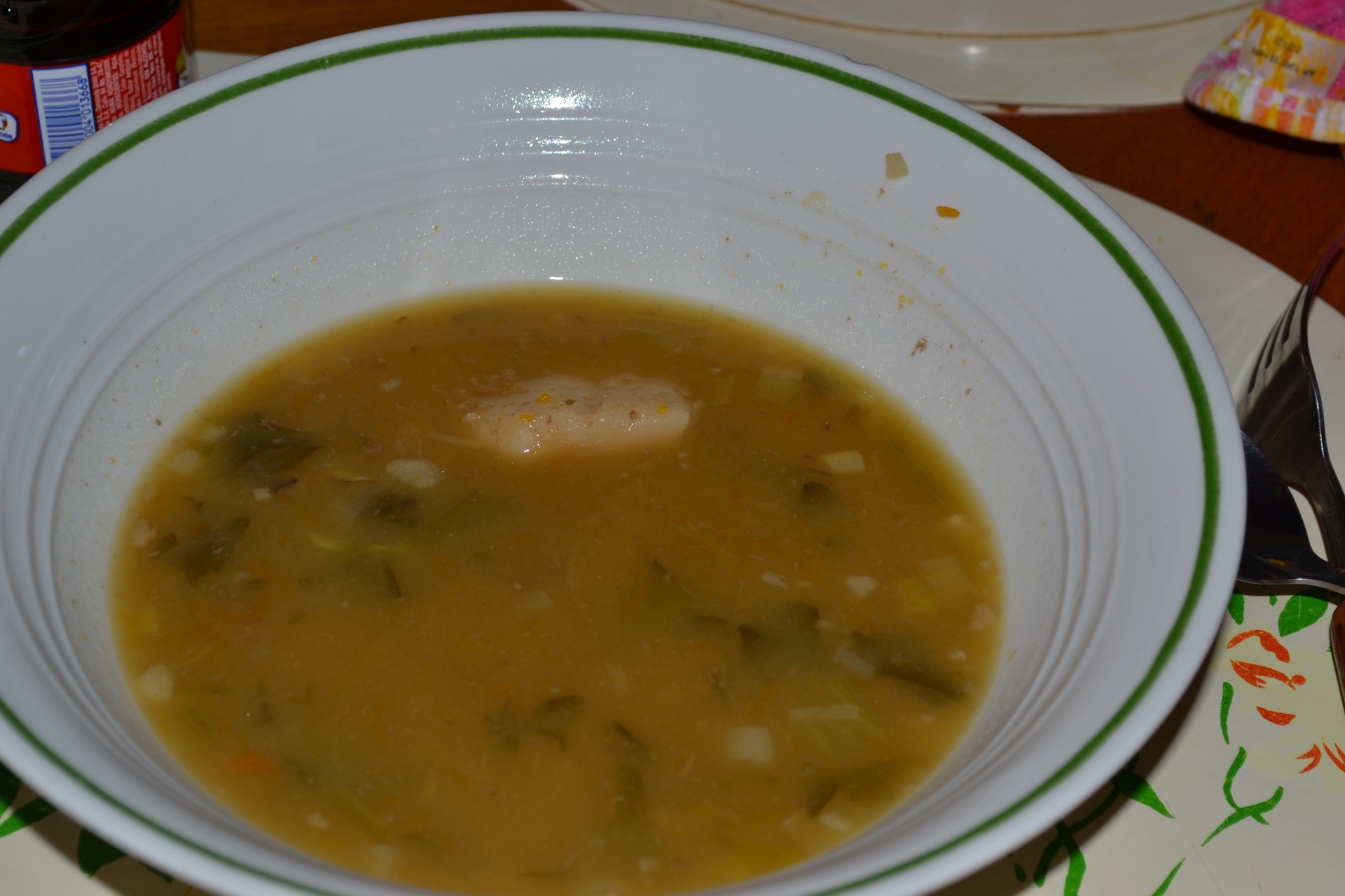 Quickie Chicken Veggie Soup