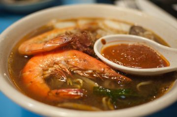 Asian Noodles With Shrimp